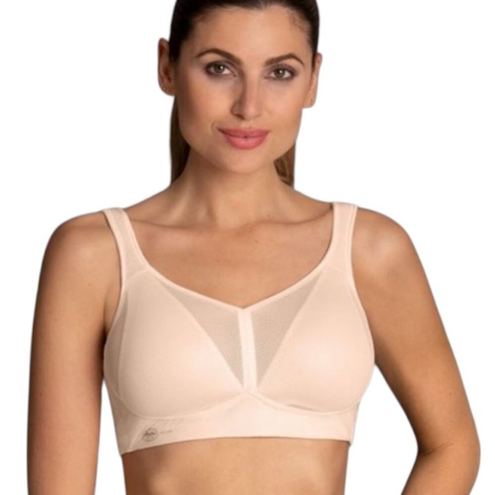NWT Anita AIR CONTROL DELTAPAD Maximum Support Sports Bra Smart Rose Size 38B